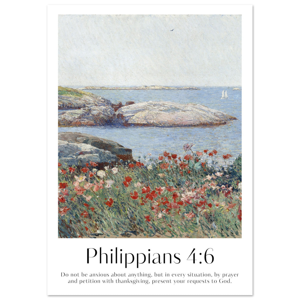 Philippians 4:6 Print - The Christian Art Company