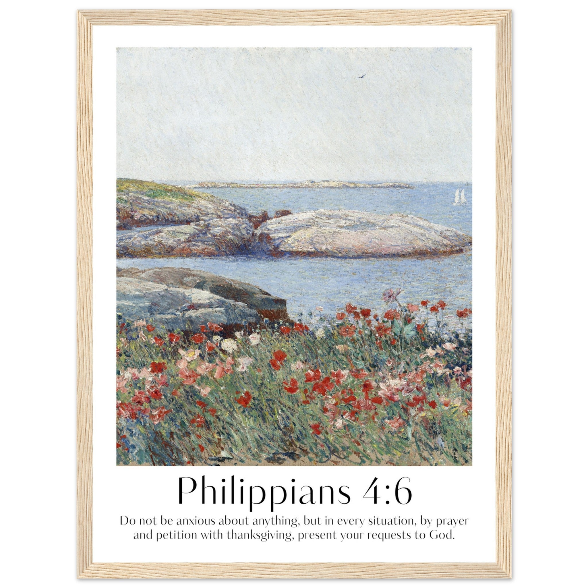 Philippians 4:6 Print - The Christian Art Company