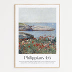 Philippians 4:6 Print - The Christian Art Company