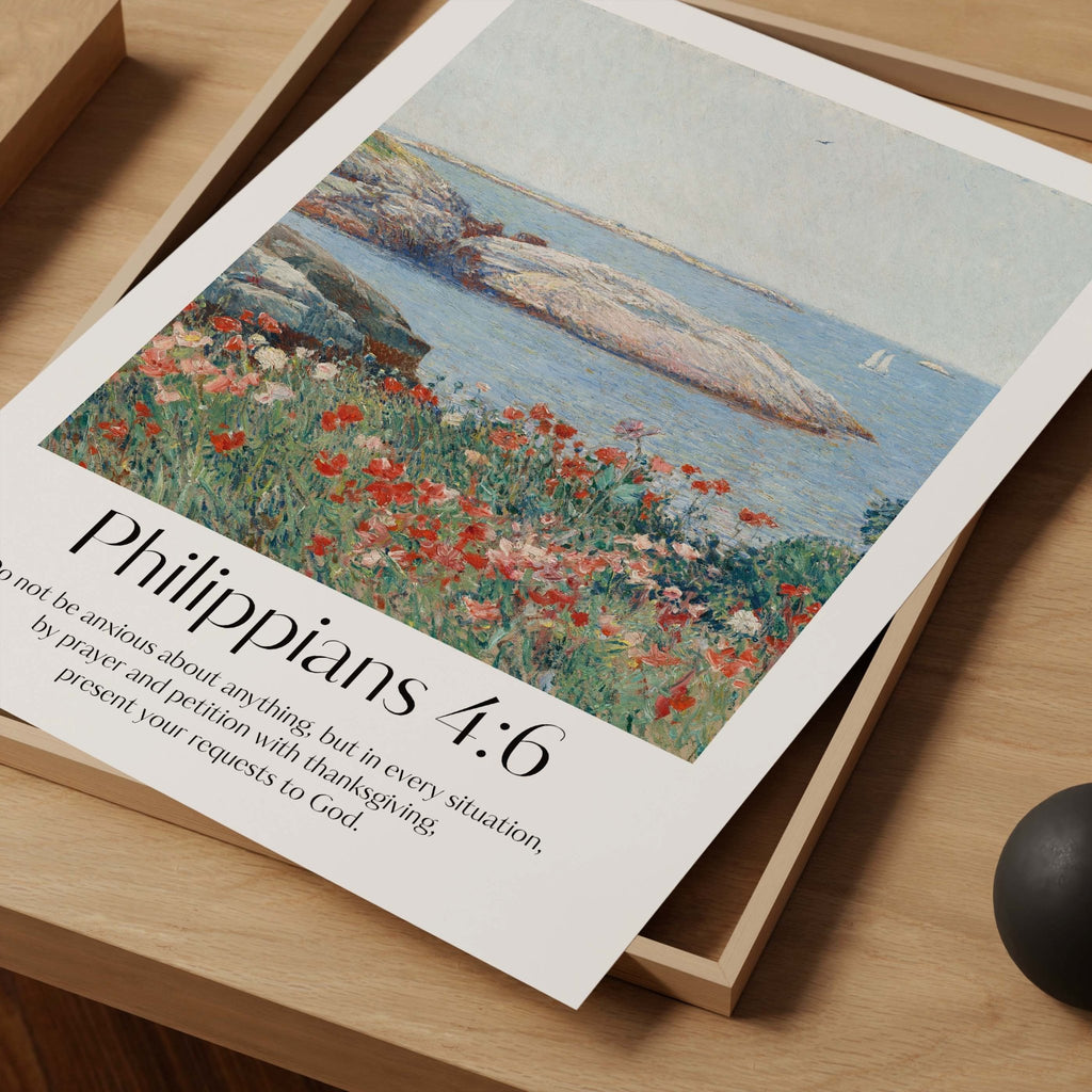 Philippians 4:6 Print - The Christian Art Company