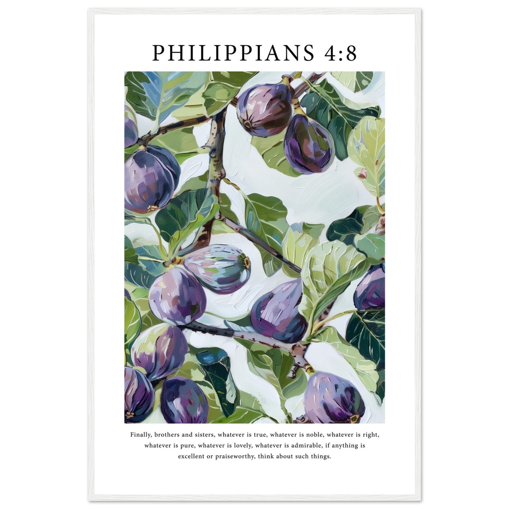 Philippians 4:8 Print - The Christian Art Company