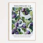Philippians 4:8 Print - The Christian Art Company