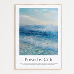 Proverbs 3:5-6 Print - The Christian Art Company