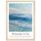 Proverbs 3:5-6 Print - The Christian Art Company