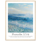 Proverbs 3:5-6 Print - The Christian Art Company