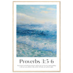 Proverbs 3:5-6 Print - The Christian Art Company