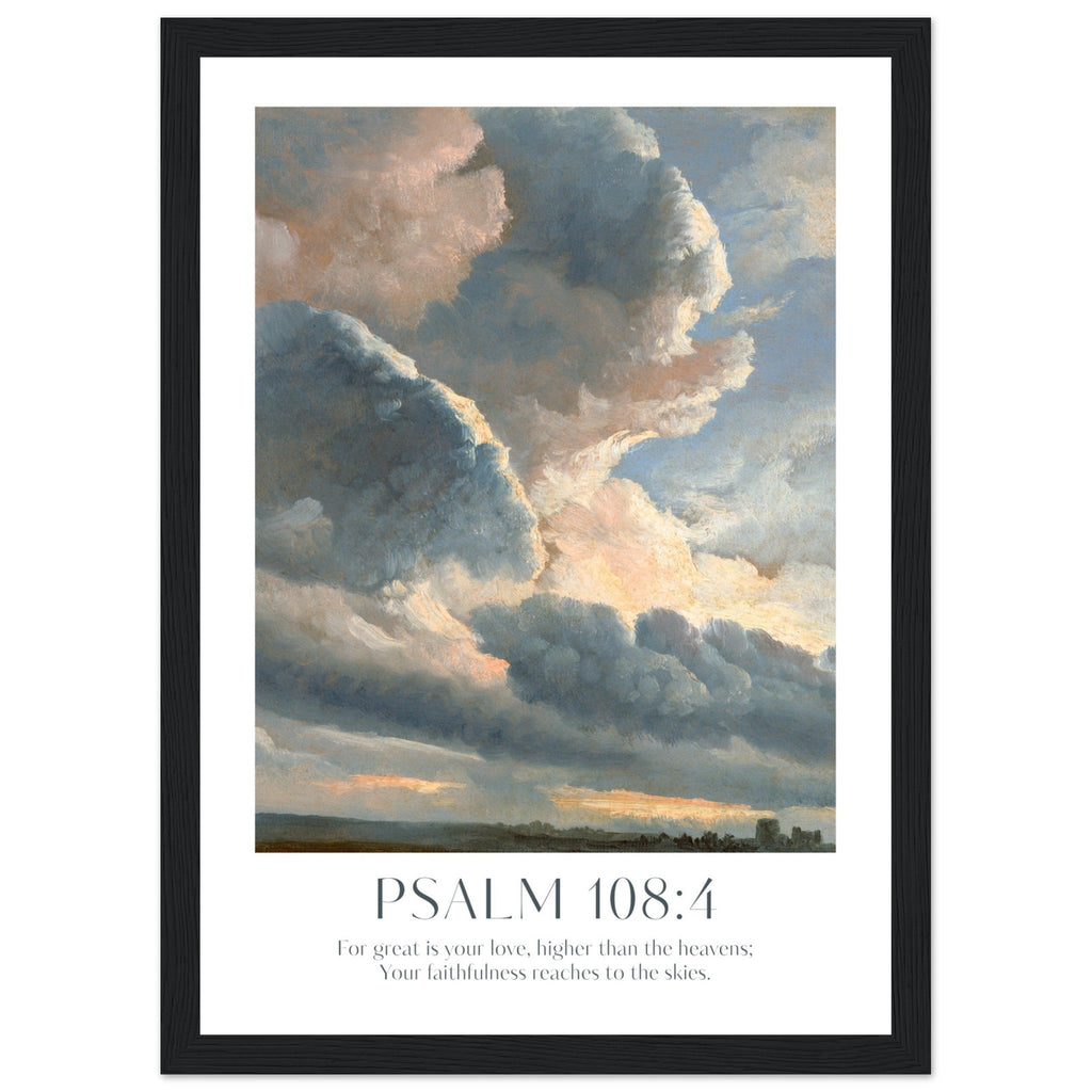 Psalm 108:4 Print - The Christian Art Company