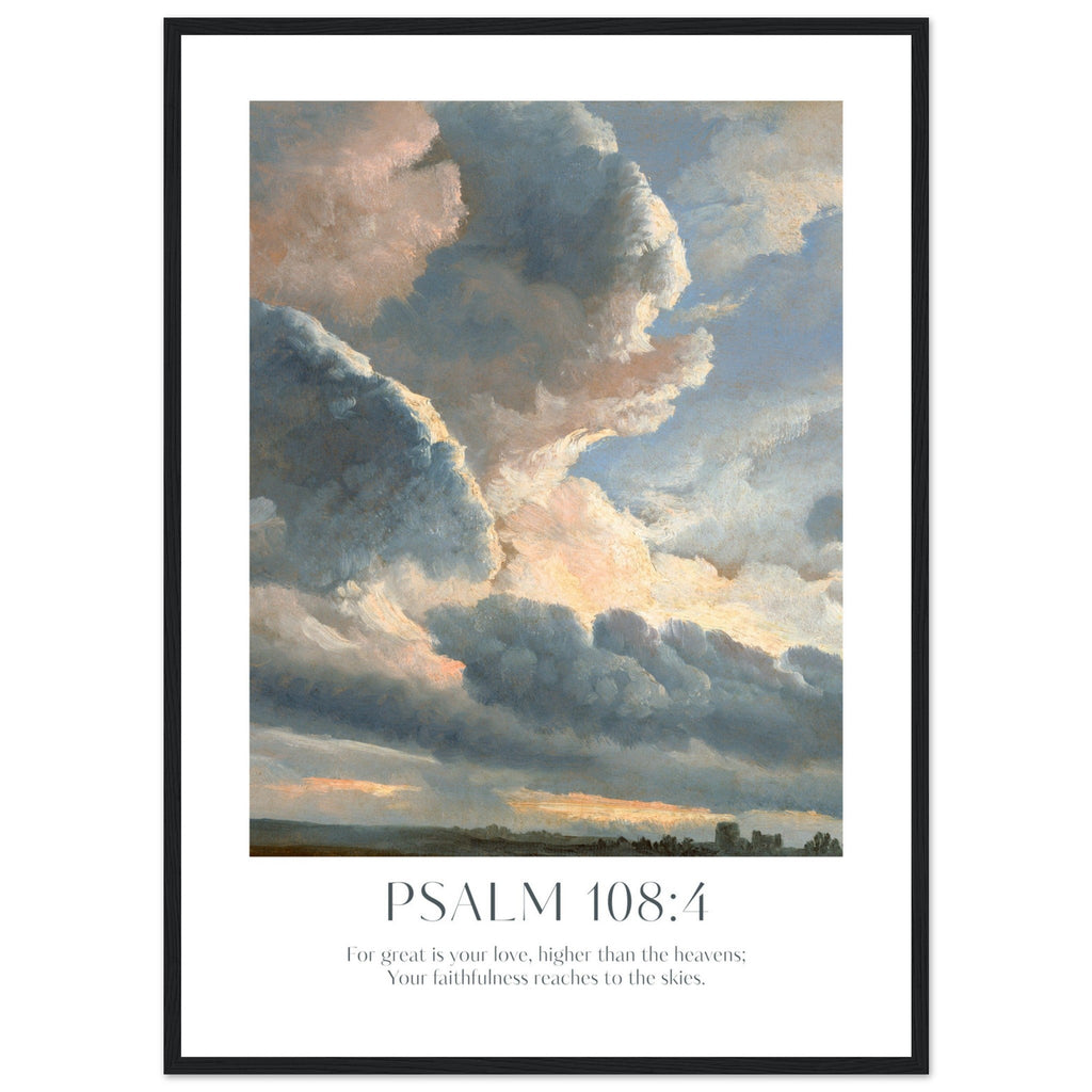 Psalm 108:4 Print - The Christian Art Company