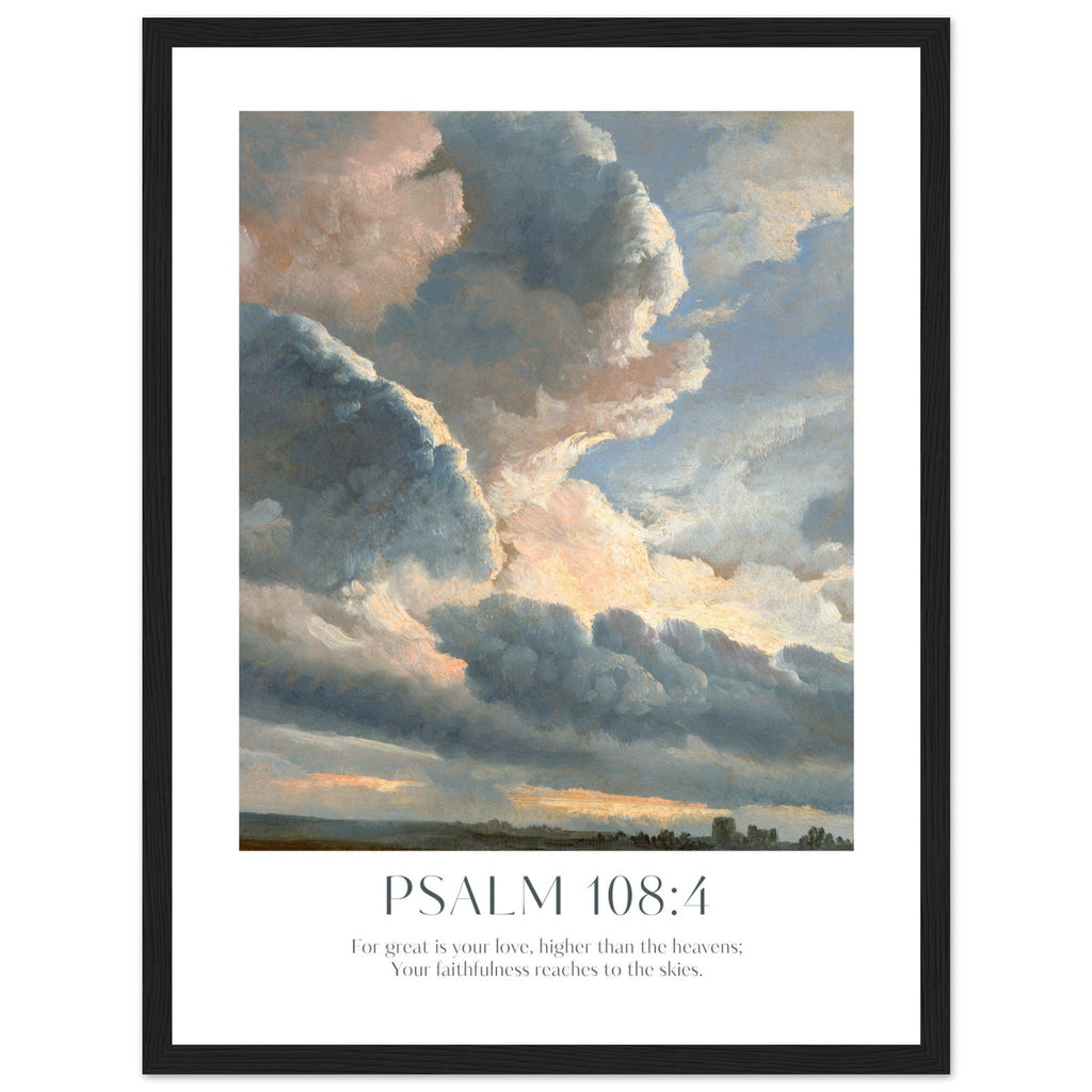 Psalm 108:4 Print - The Christian Art Company