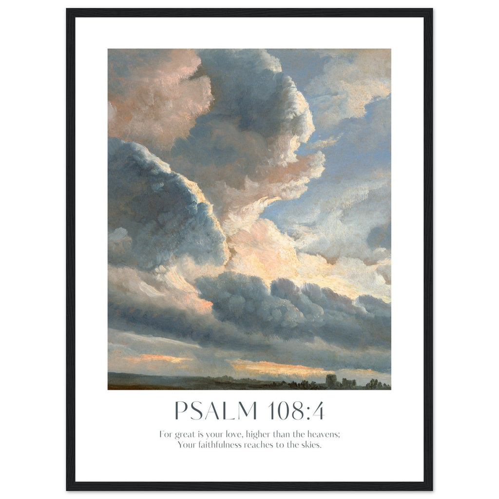 Psalm 108:4 Print - The Christian Art Company
