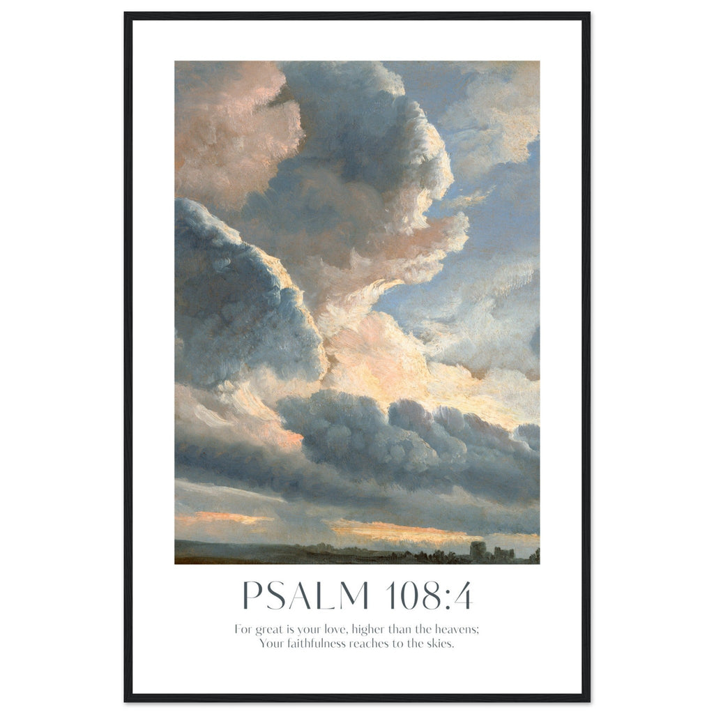 Psalm 108:4 Print - The Christian Art Company