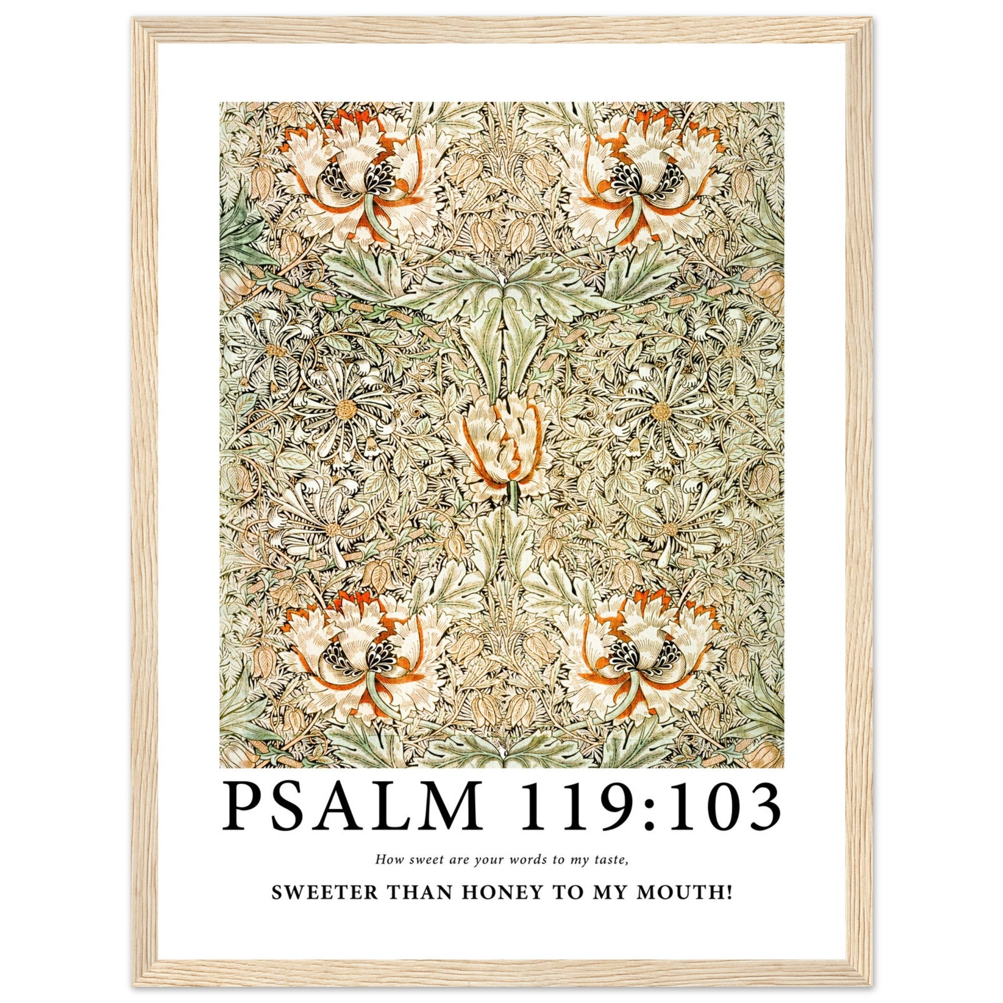 Psalm 119:103 Print - The Christian Art Company