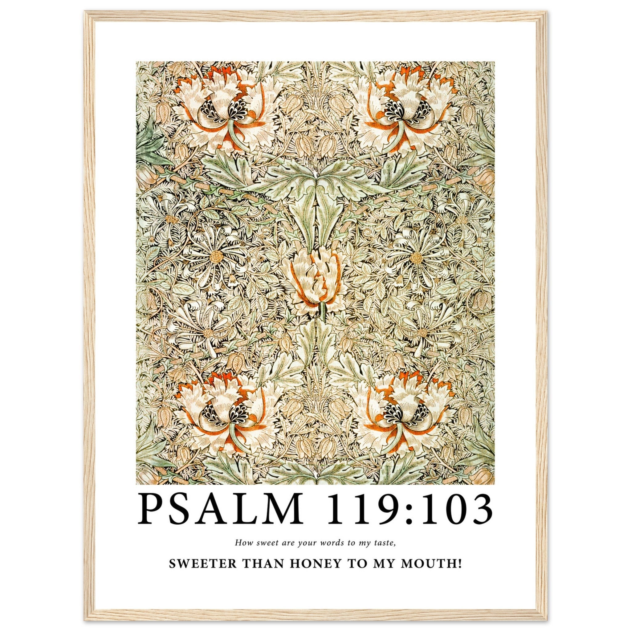 Psalm 119:103 Print - The Christian Art Company