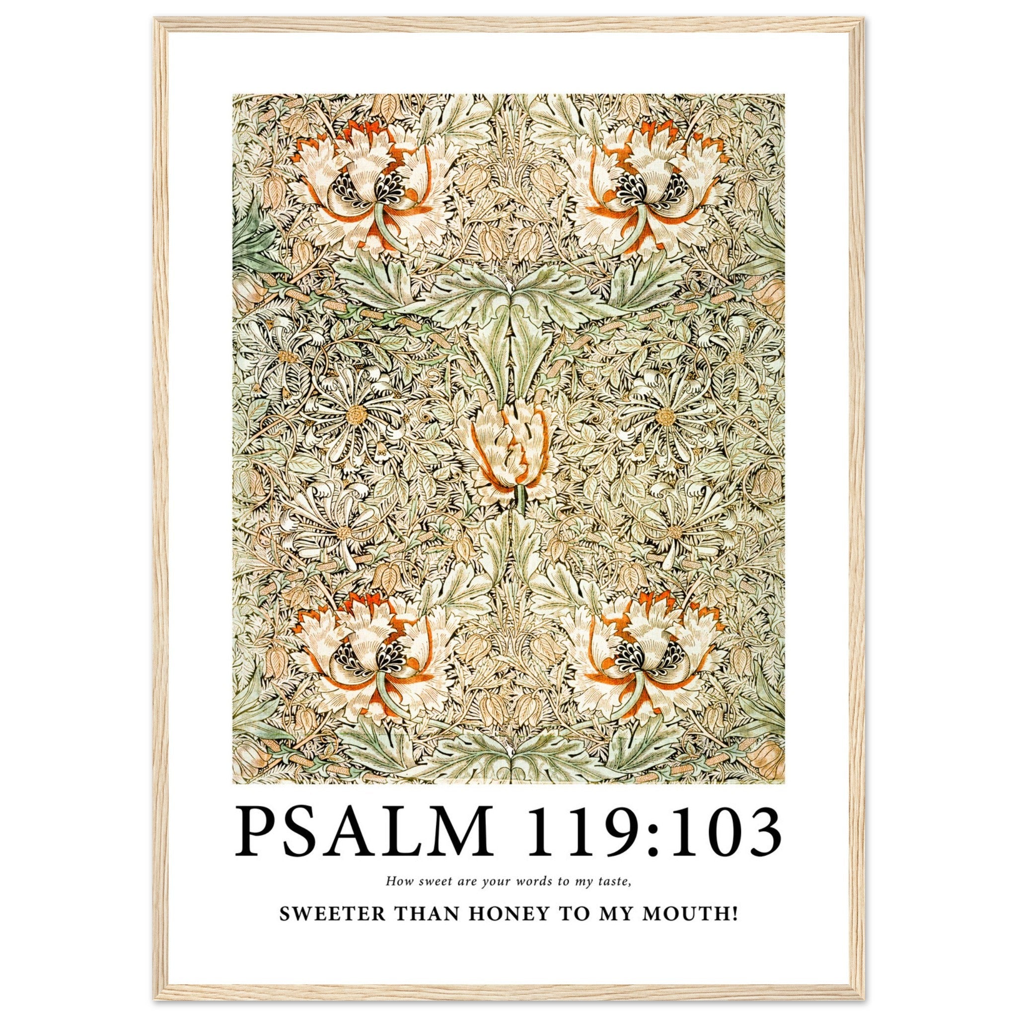 Psalm 119:103 Print - The Christian Art Company