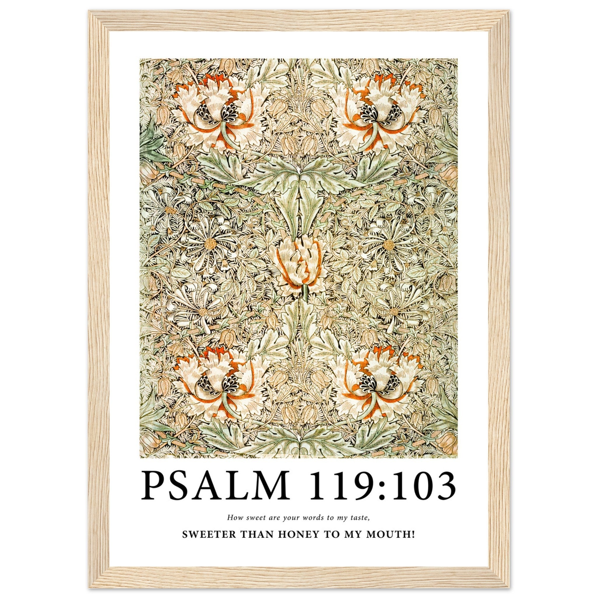 Psalm 119:103 Print - The Christian Art Company