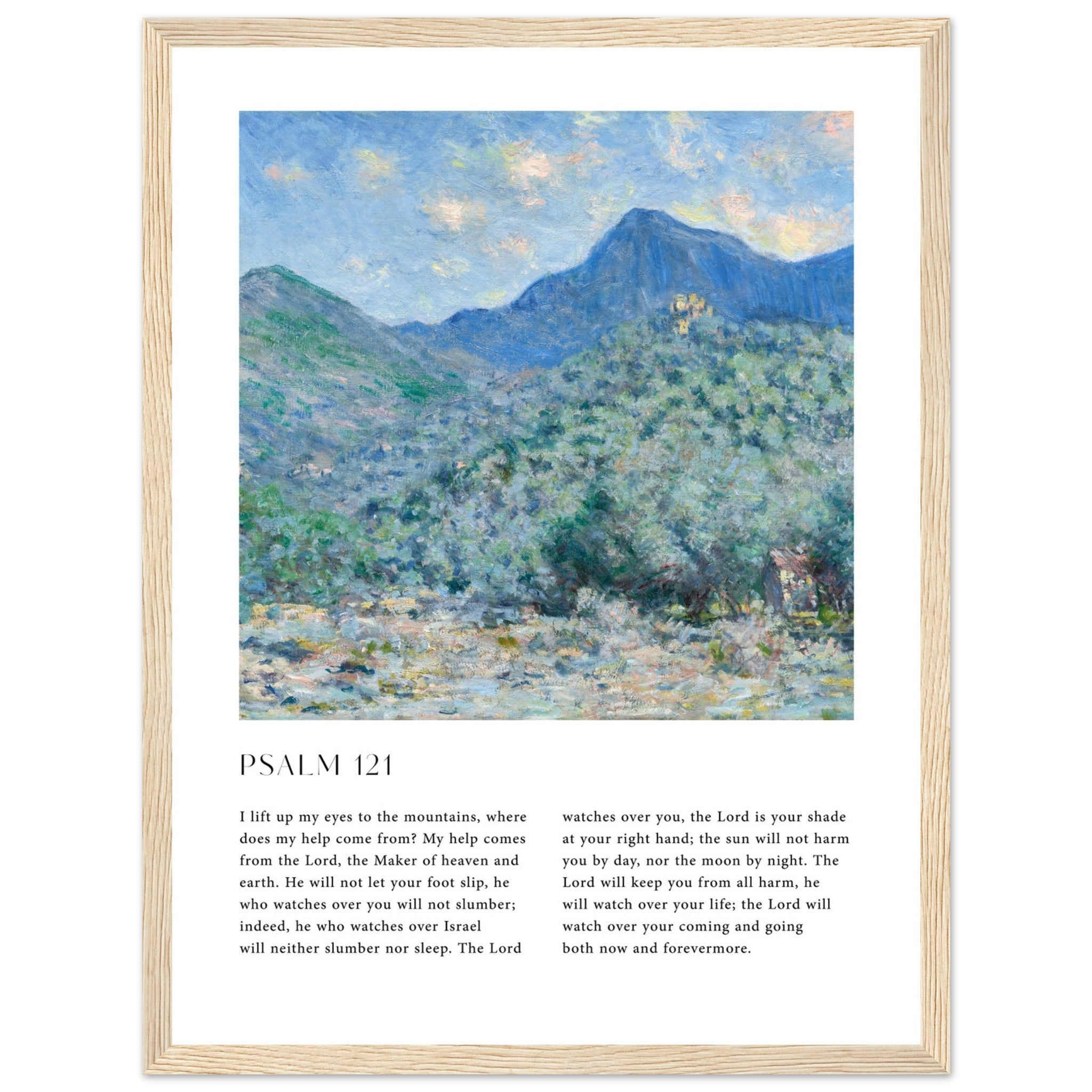 Psalm 121 Print - The Christian Art Company