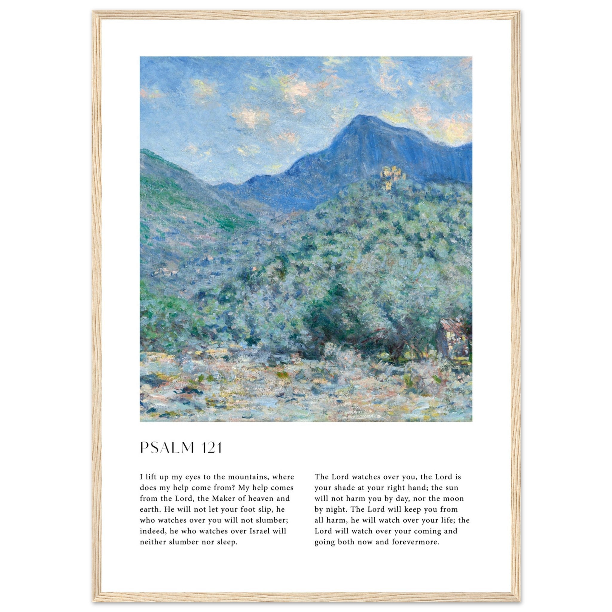 Psalm 121 Print - The Christian Art Company