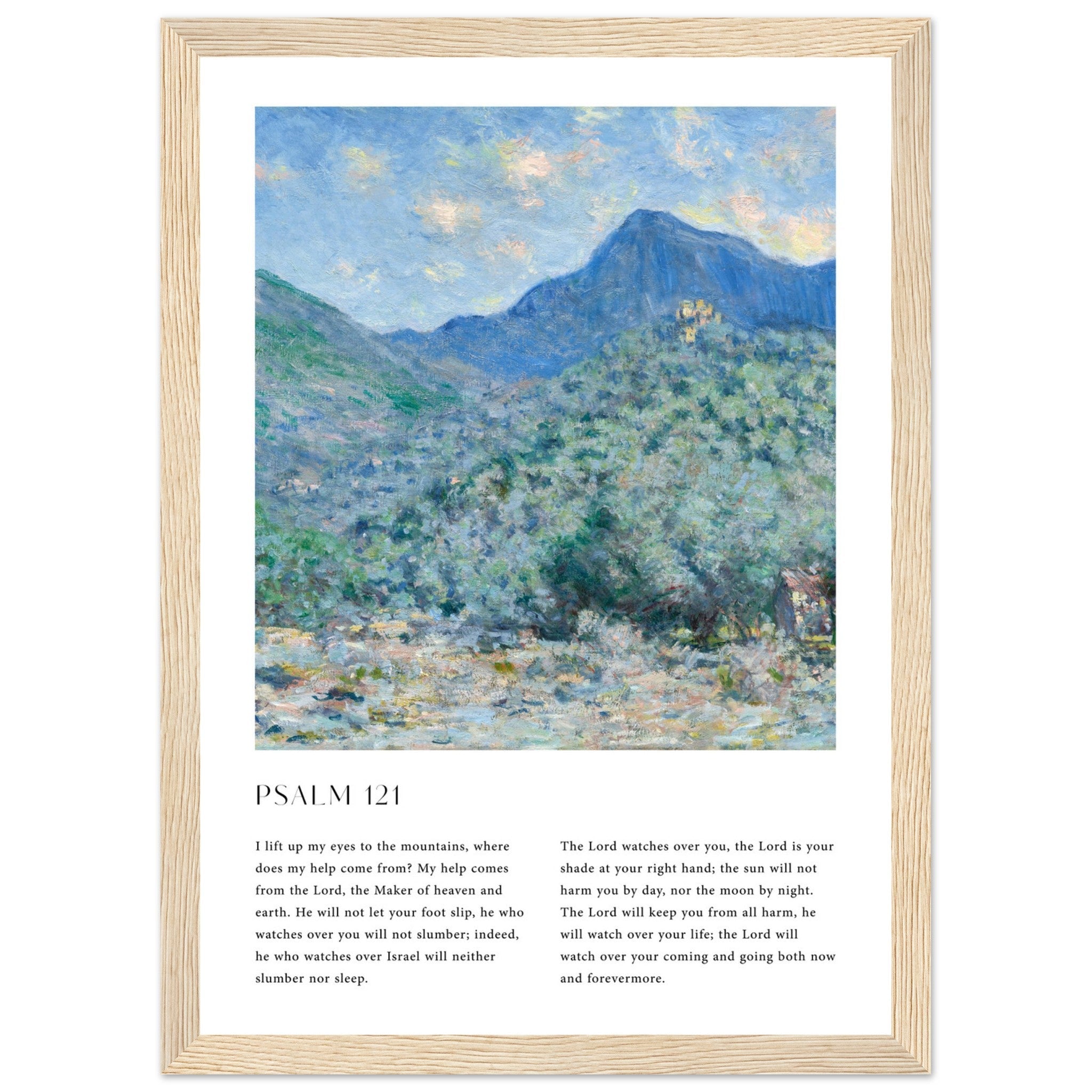 Psalm 121 Print - The Christian Art Company