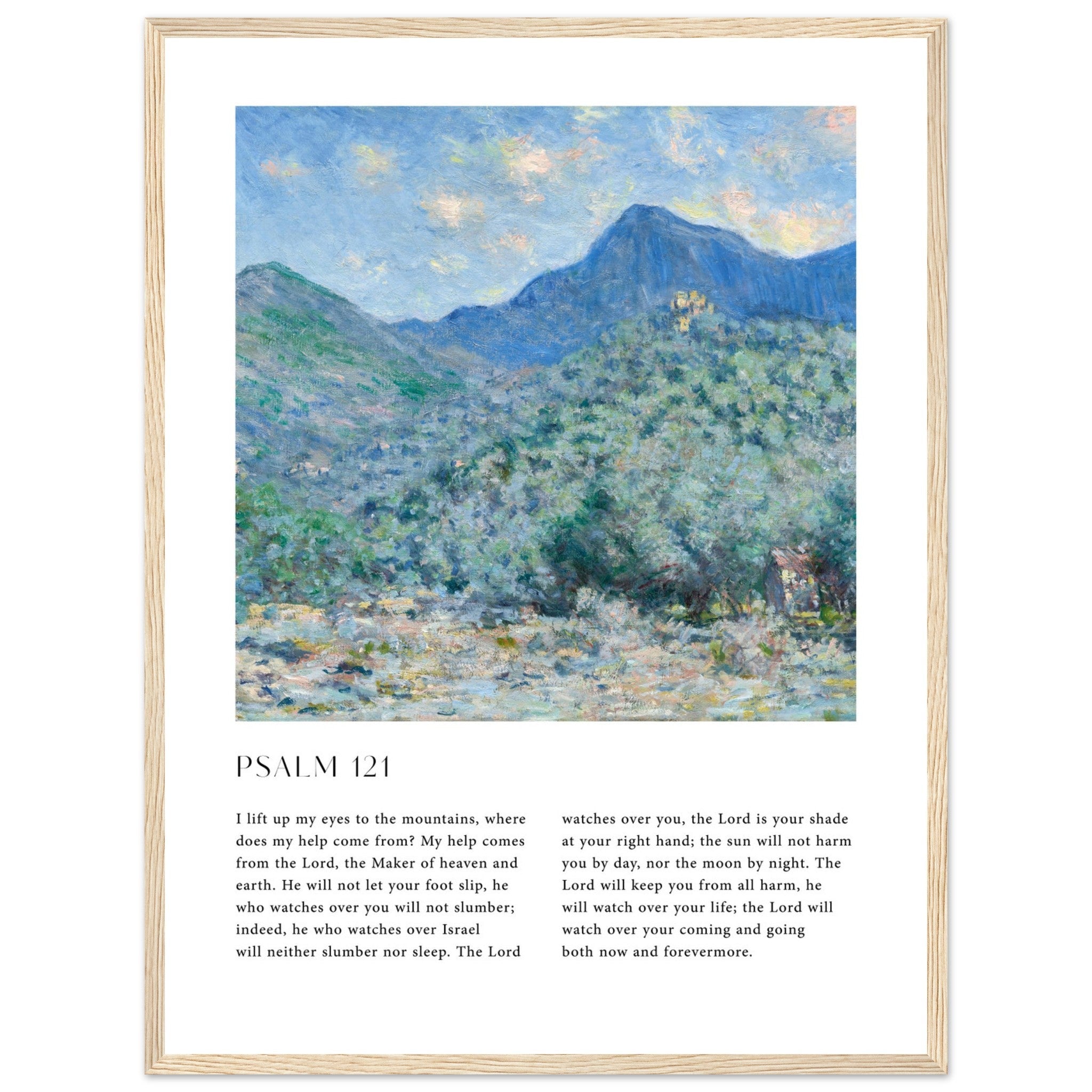 Psalm 121 Print - The Christian Art Company