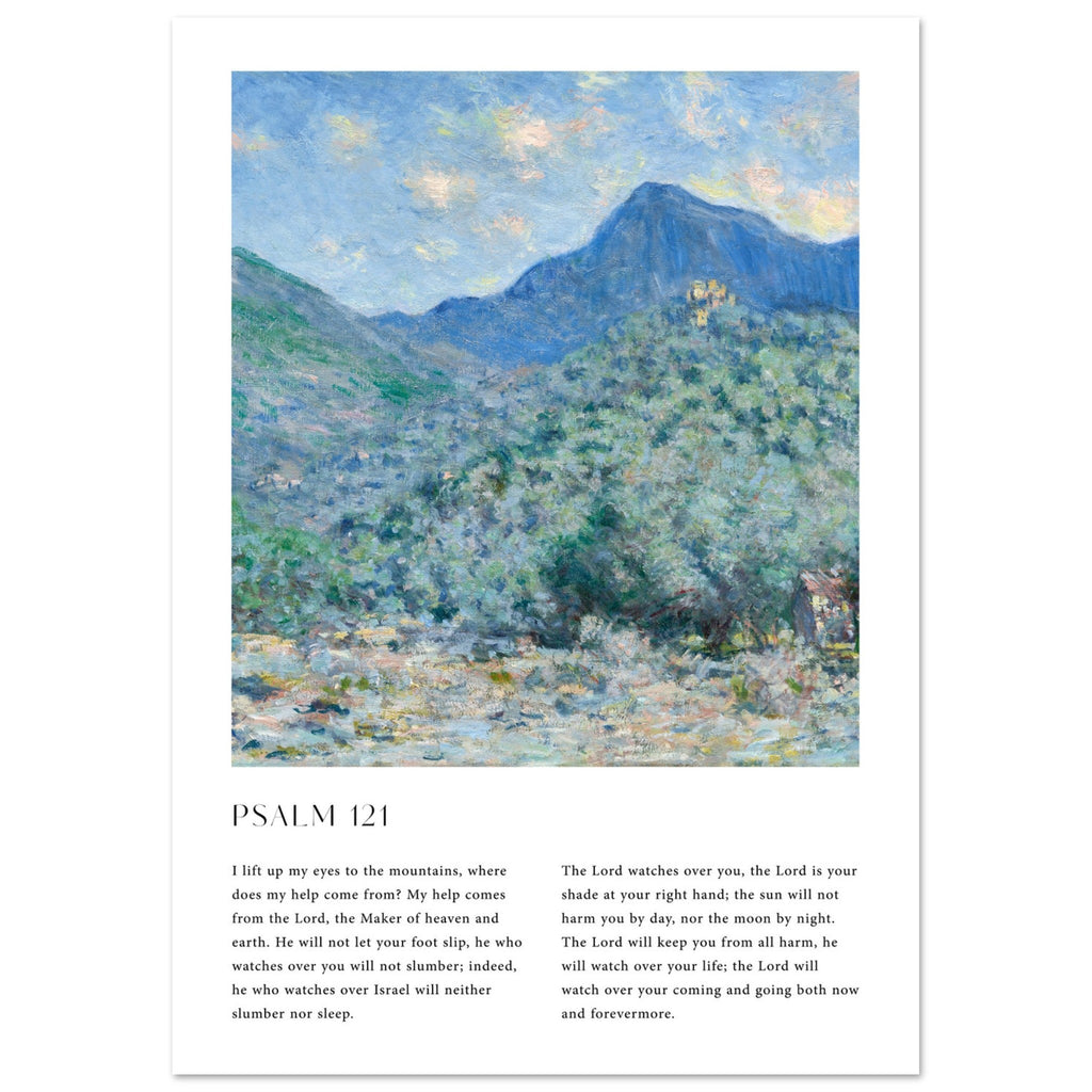 Psalm 121 Print - The Christian Art Company