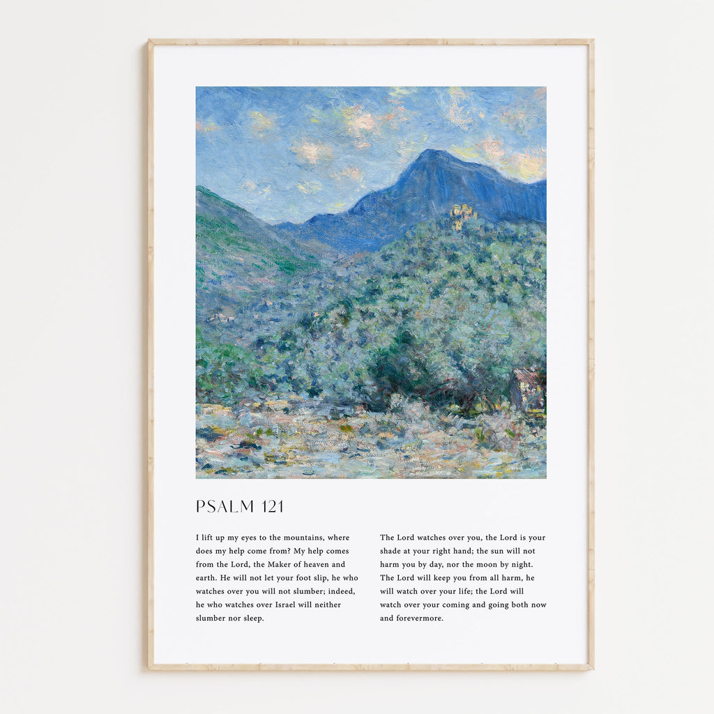 Psalm 121 Print - The Christian Art Company