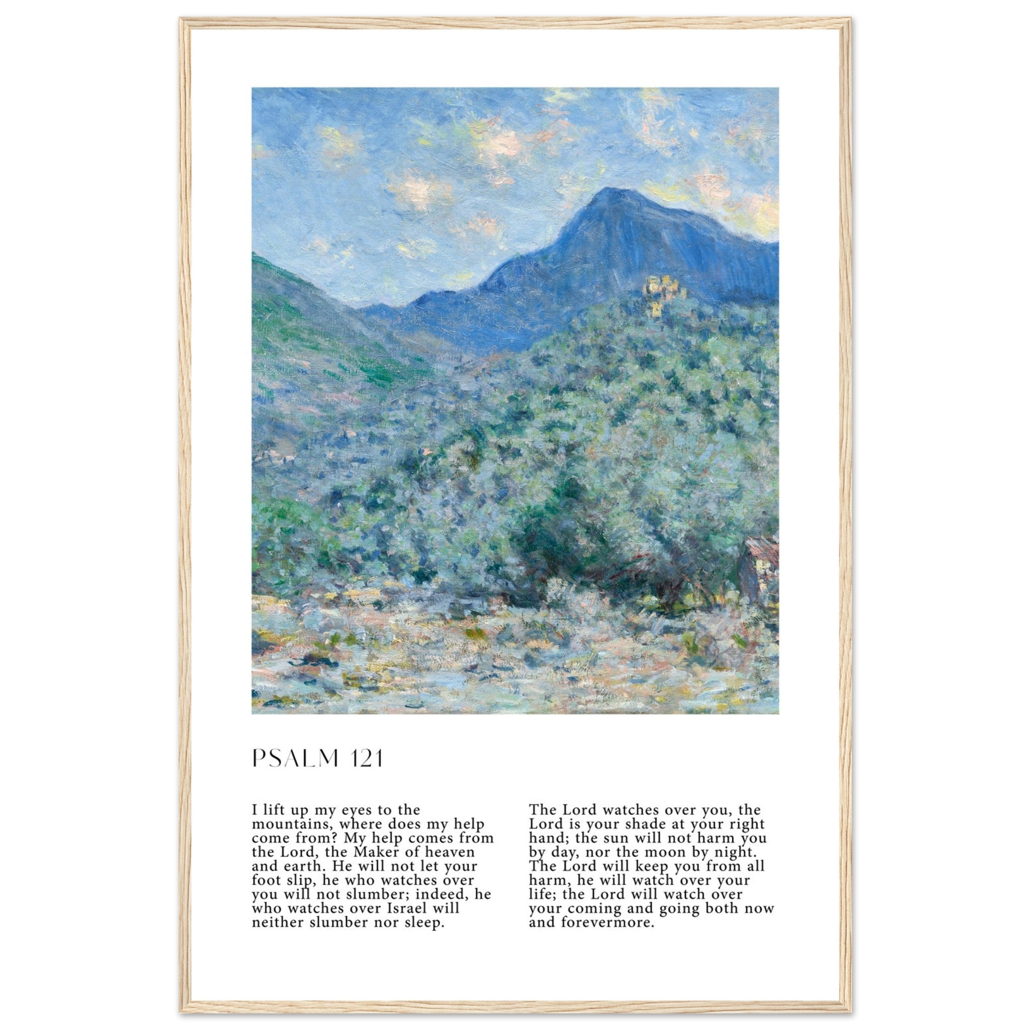 Psalm 121 Print - The Christian Art Company