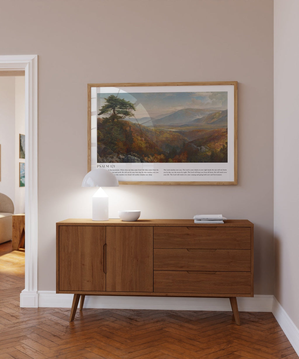 Psalm 121 Print | Landscape - The Christian Art Company