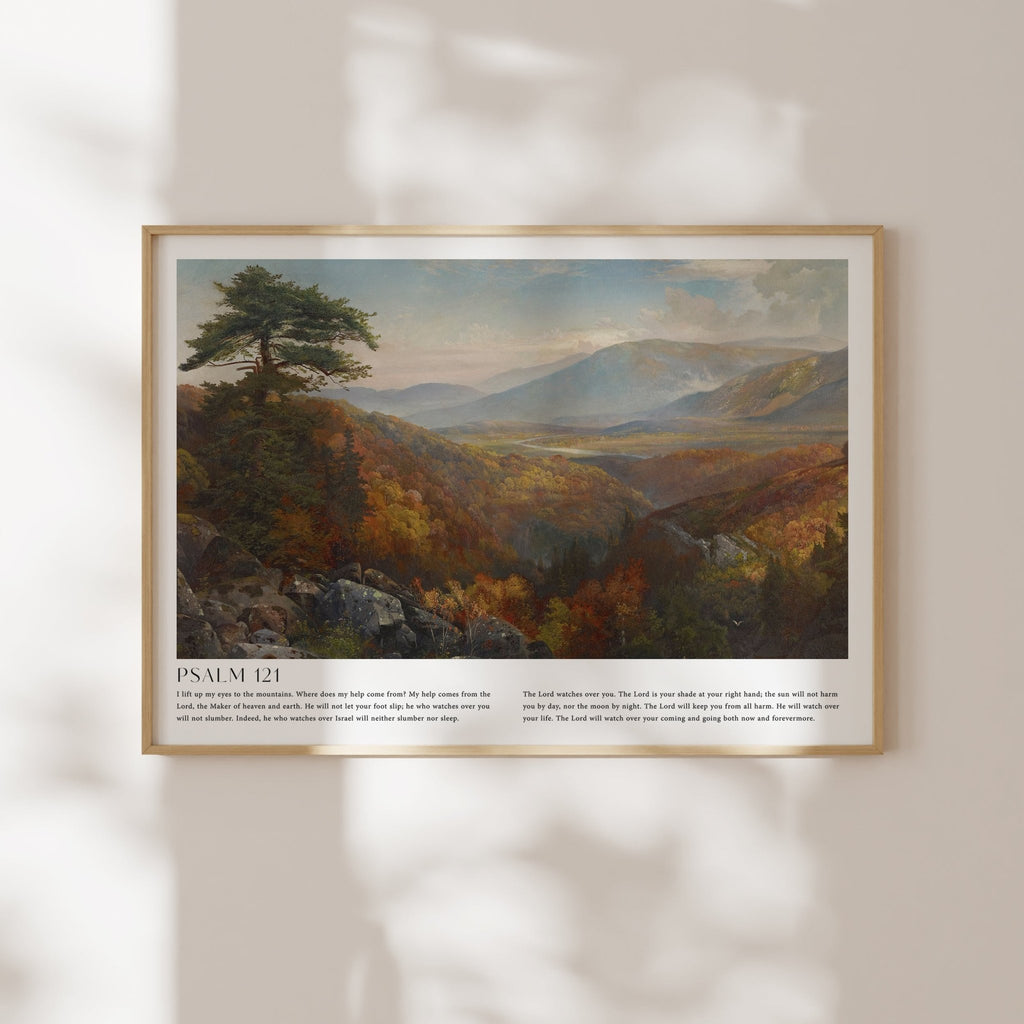 Psalm 121 Print | Landscape - The Christian Art Company