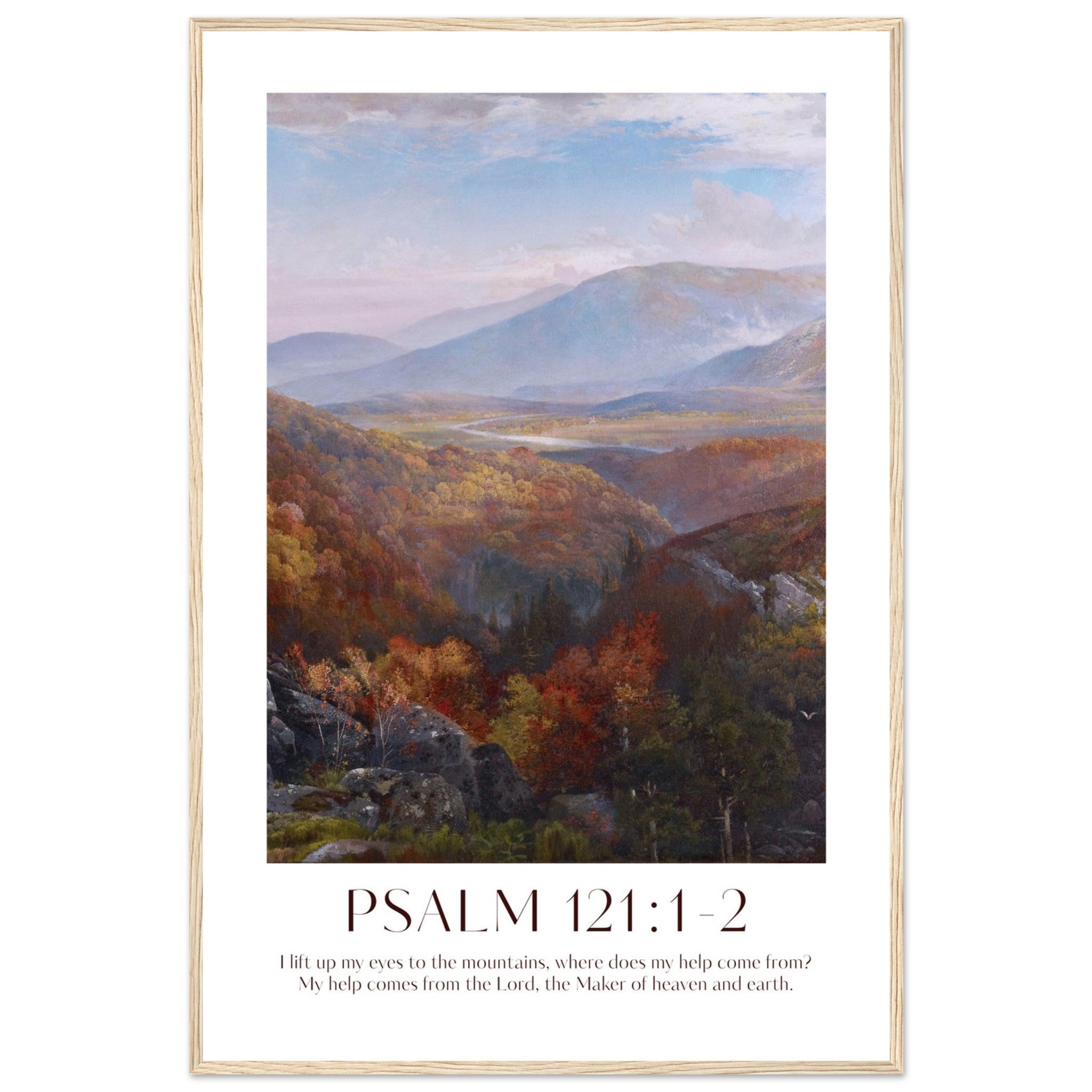 Psalm 121:1-2 Print - The Christian Art Company