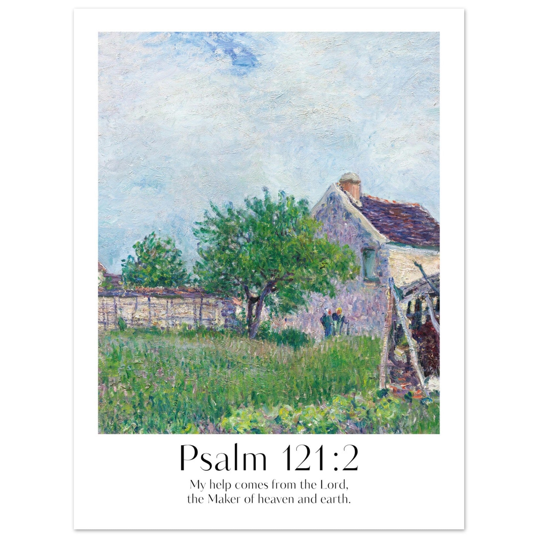 Psalm 121:2 Print - The Christian Art Company