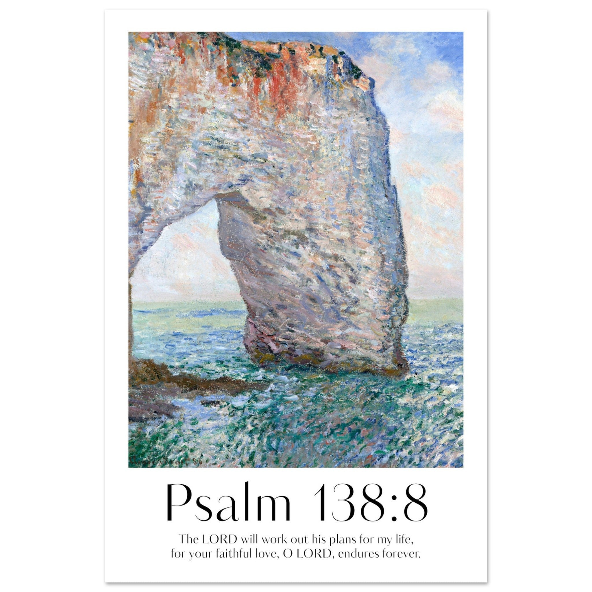 Psalm 138:8 Print - The Christian Art Company