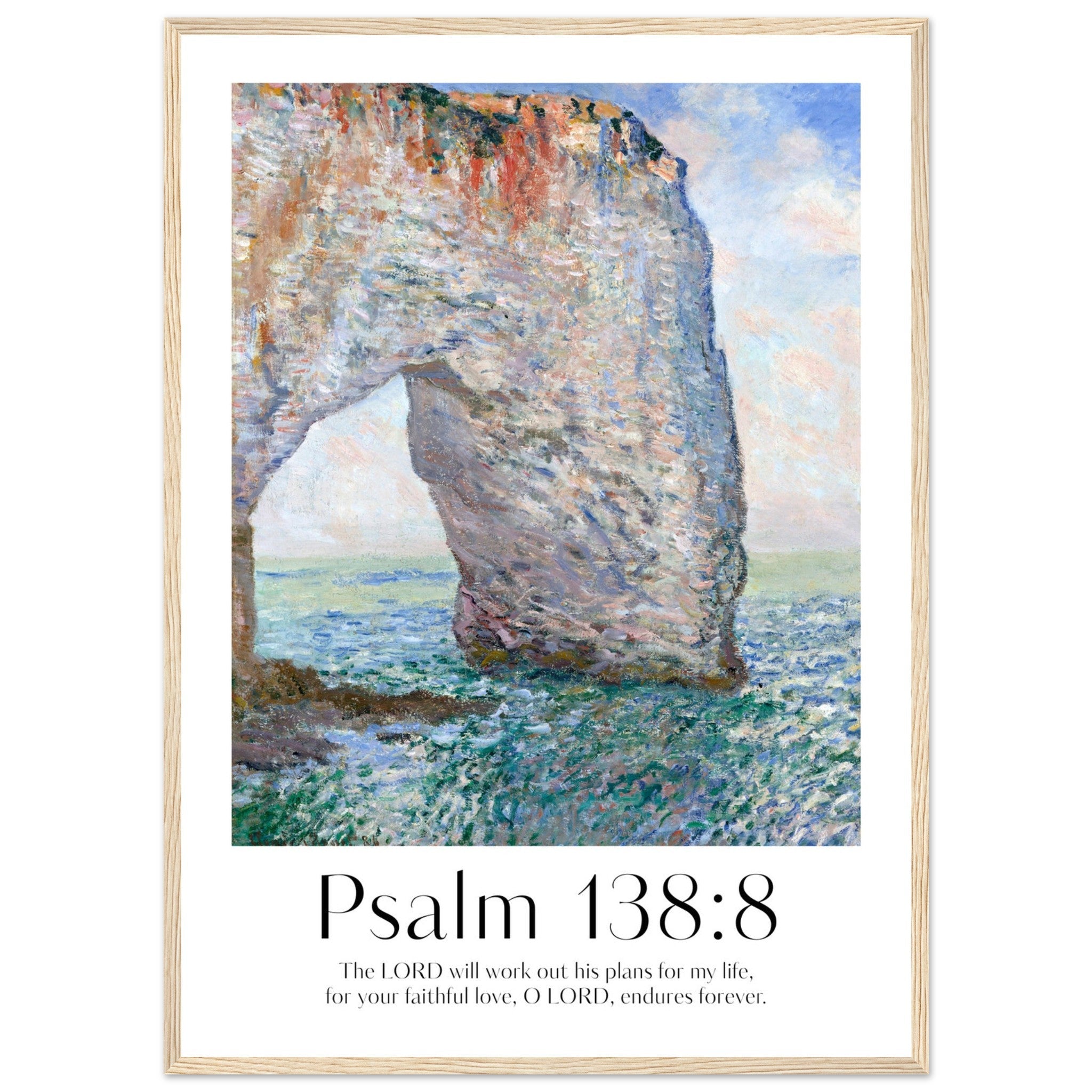 Psalm 138:8 Print - The Christian Art Company