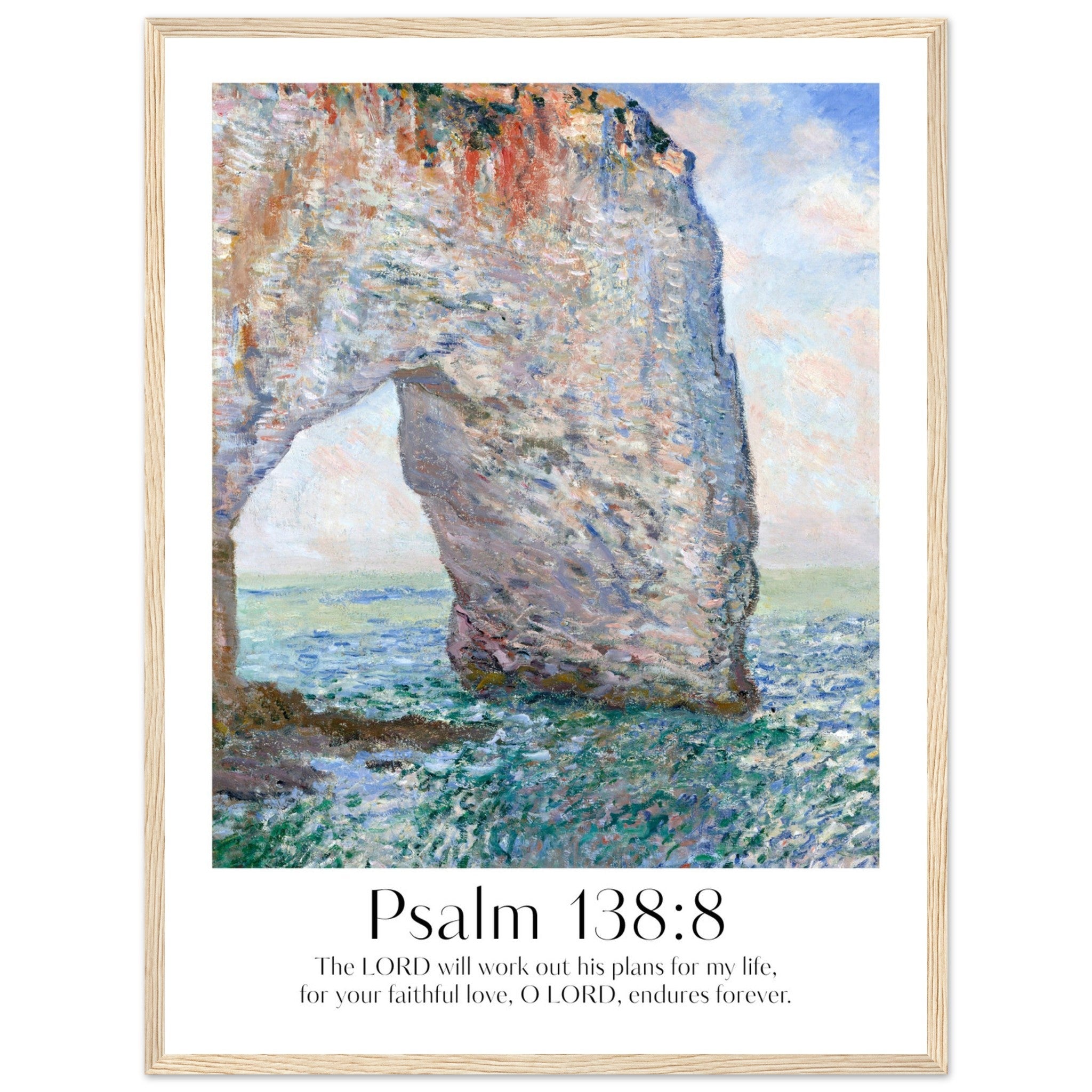 Psalm 138:8 Print - The Christian Art Company