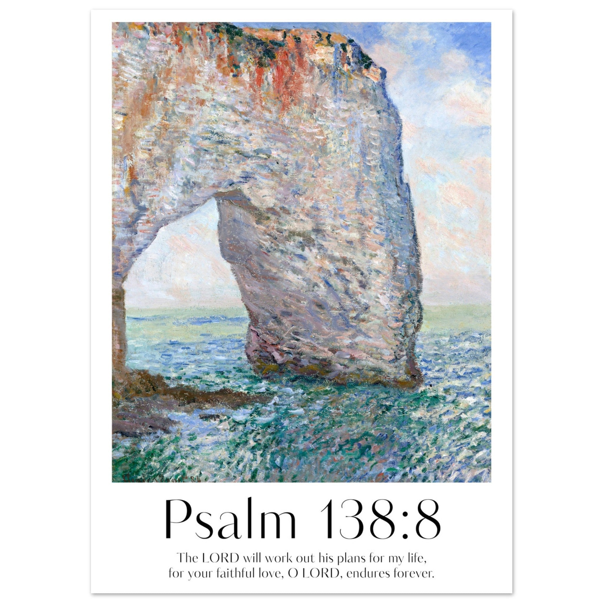 Psalm 138:8 Print - The Christian Art Company