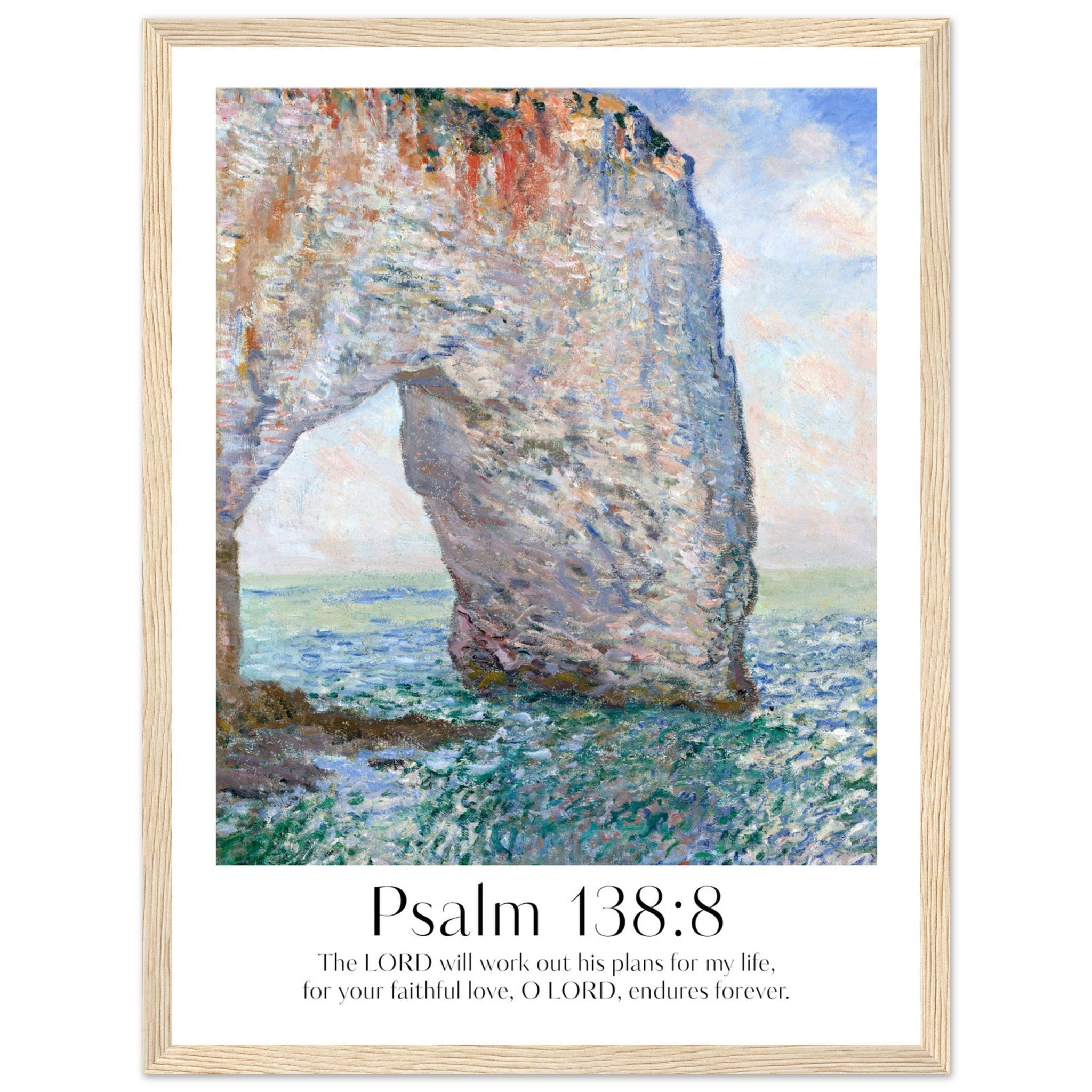 Psalm 138:8 Print - The Christian Art Company