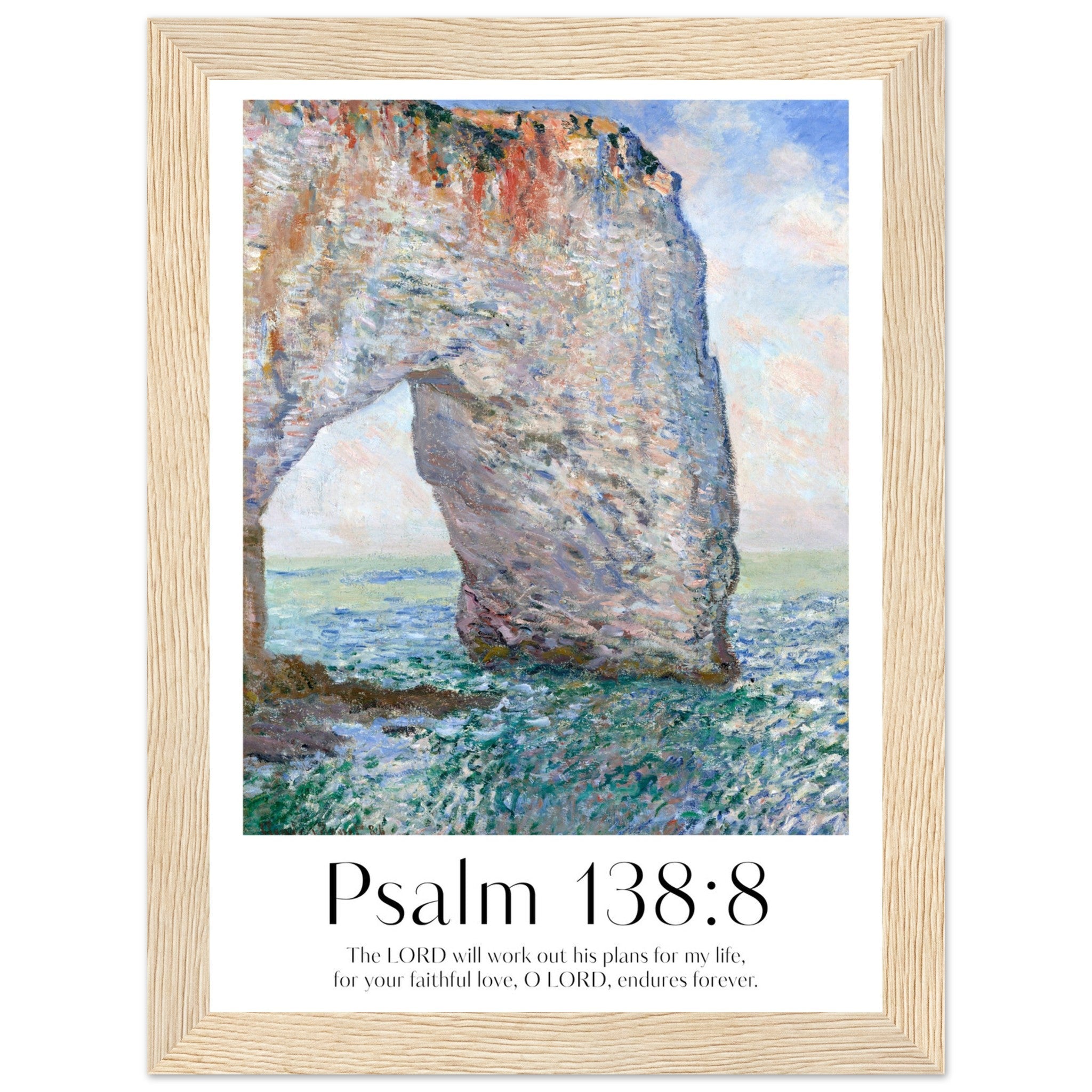 Psalm 138:8 Print - The Christian Art Company