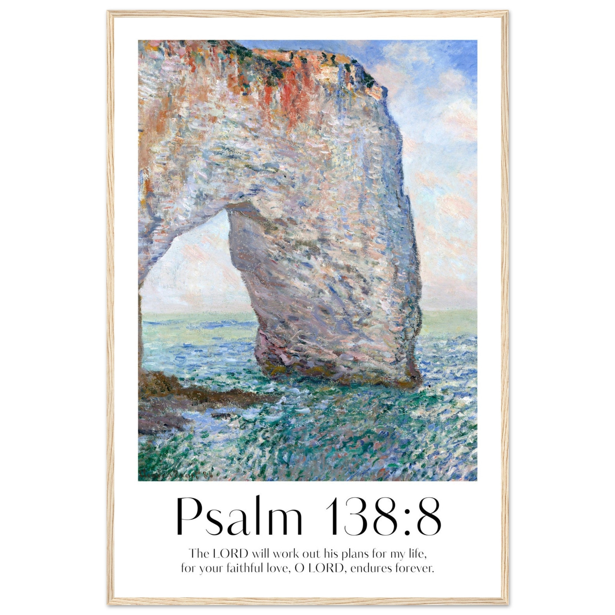 Psalm 138:8 Print - The Christian Art Company