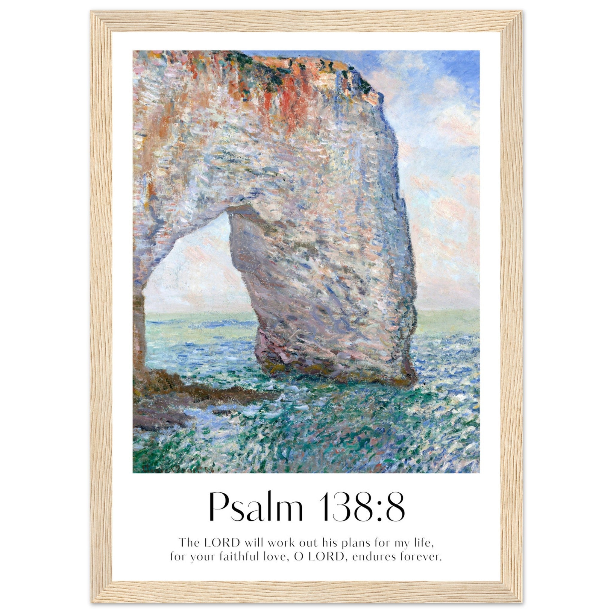 Psalm 138:8 Print - The Christian Art Company