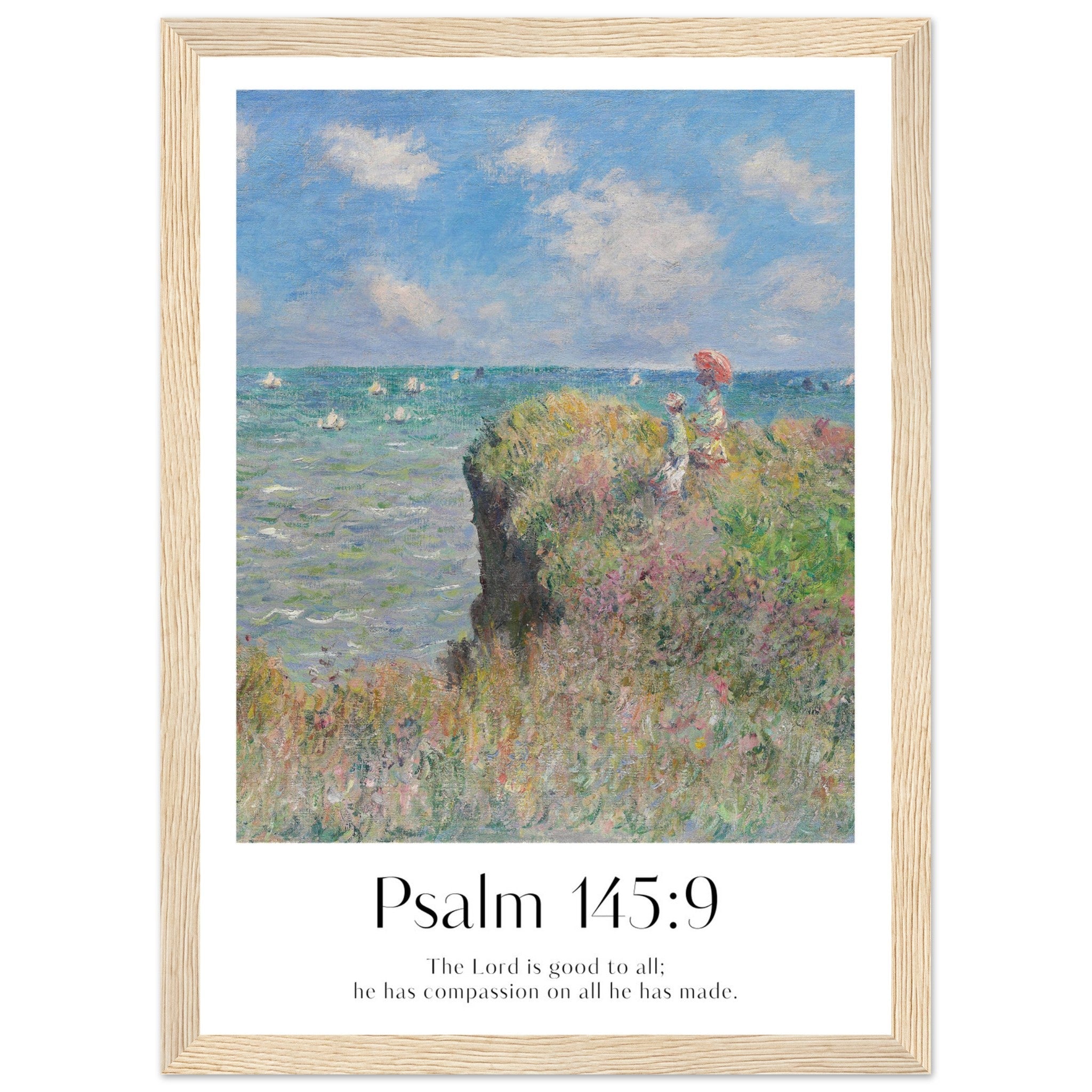 Psalm 145:9 Print - The Christian Art Company