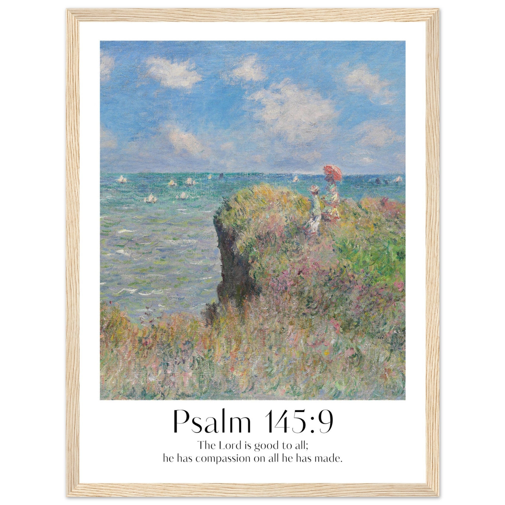 Psalm 145:9 Print - The Christian Art Company