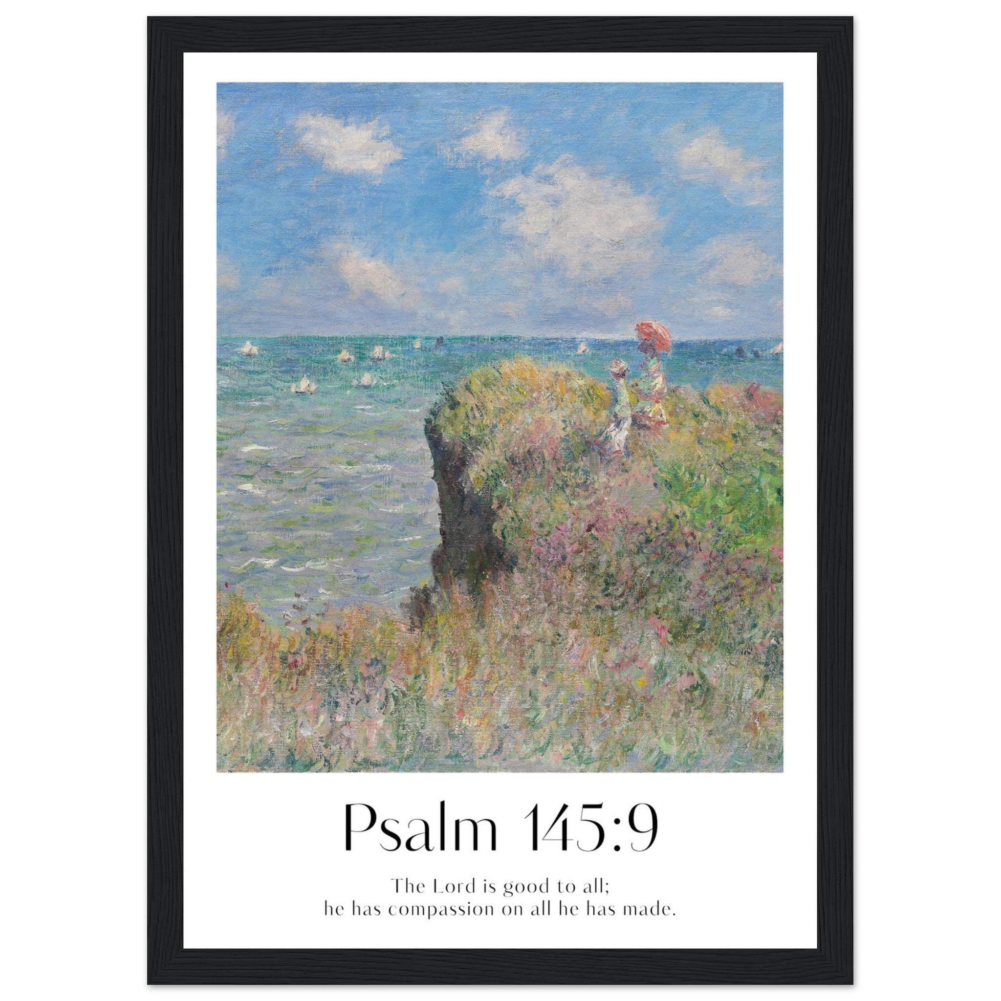 Psalm 145:9 Print - The Christian Art Company