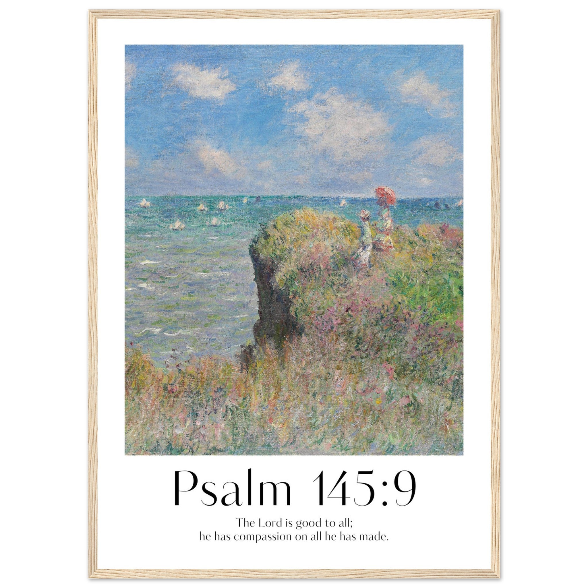 Psalm 145:9 Print - The Christian Art Company