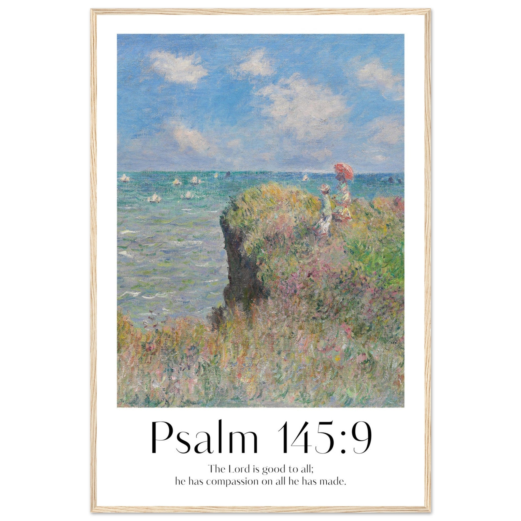 Psalm 145:9 Print - The Christian Art Company