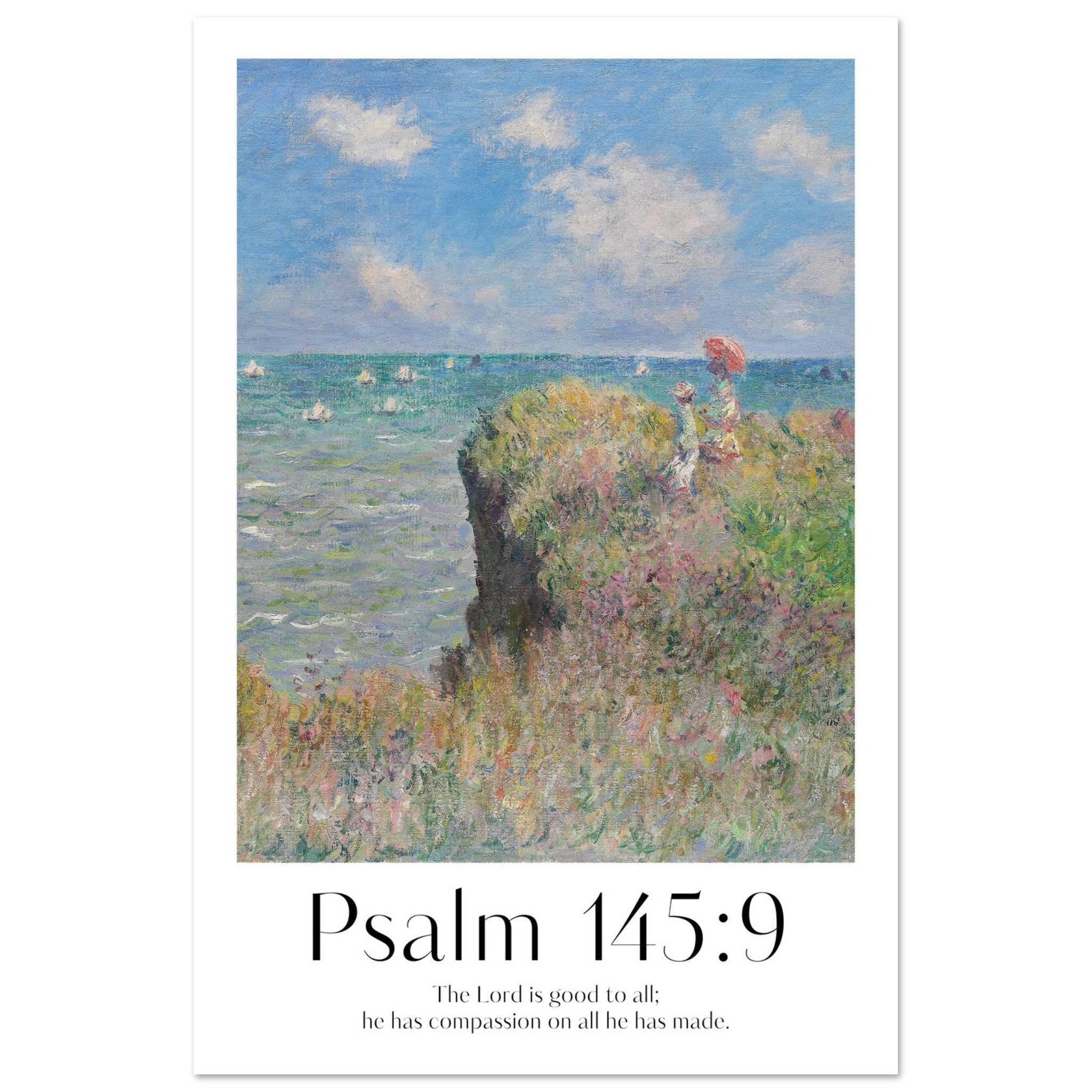 Psalm 145:9 Print - The Christian Art Company