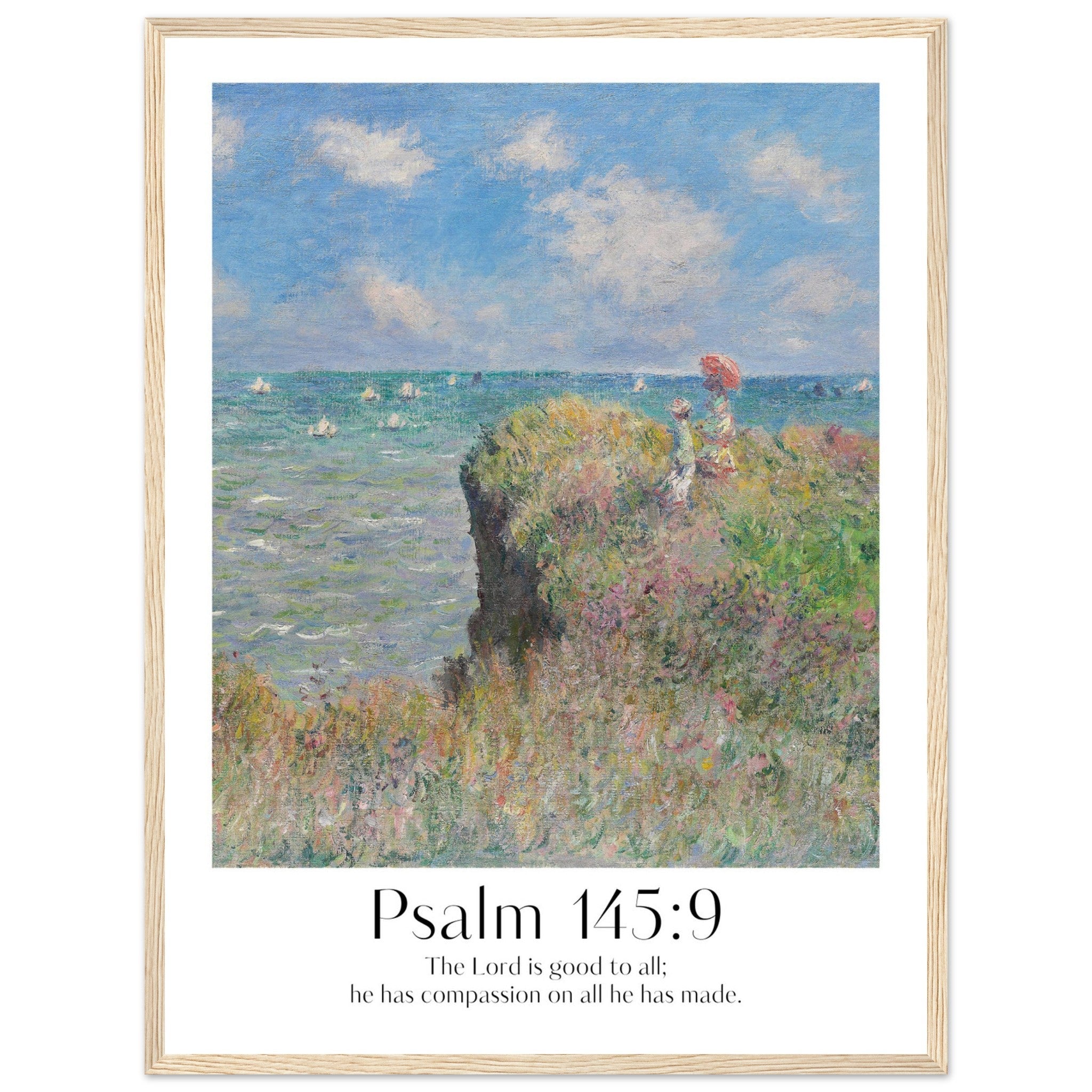 Psalm 145:9 Print - The Christian Art Company