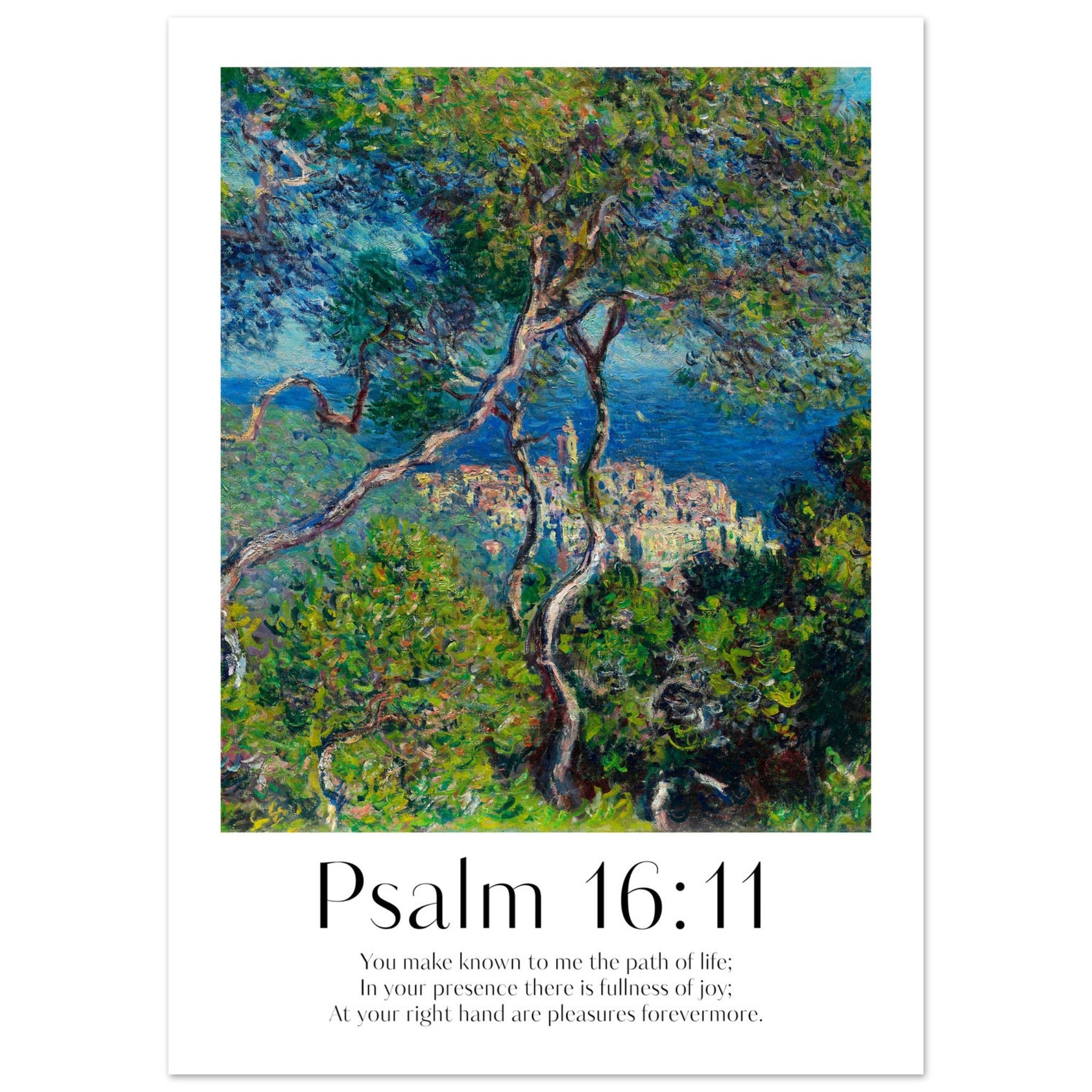 Psalm 16:11 Print - The Christian Art Company