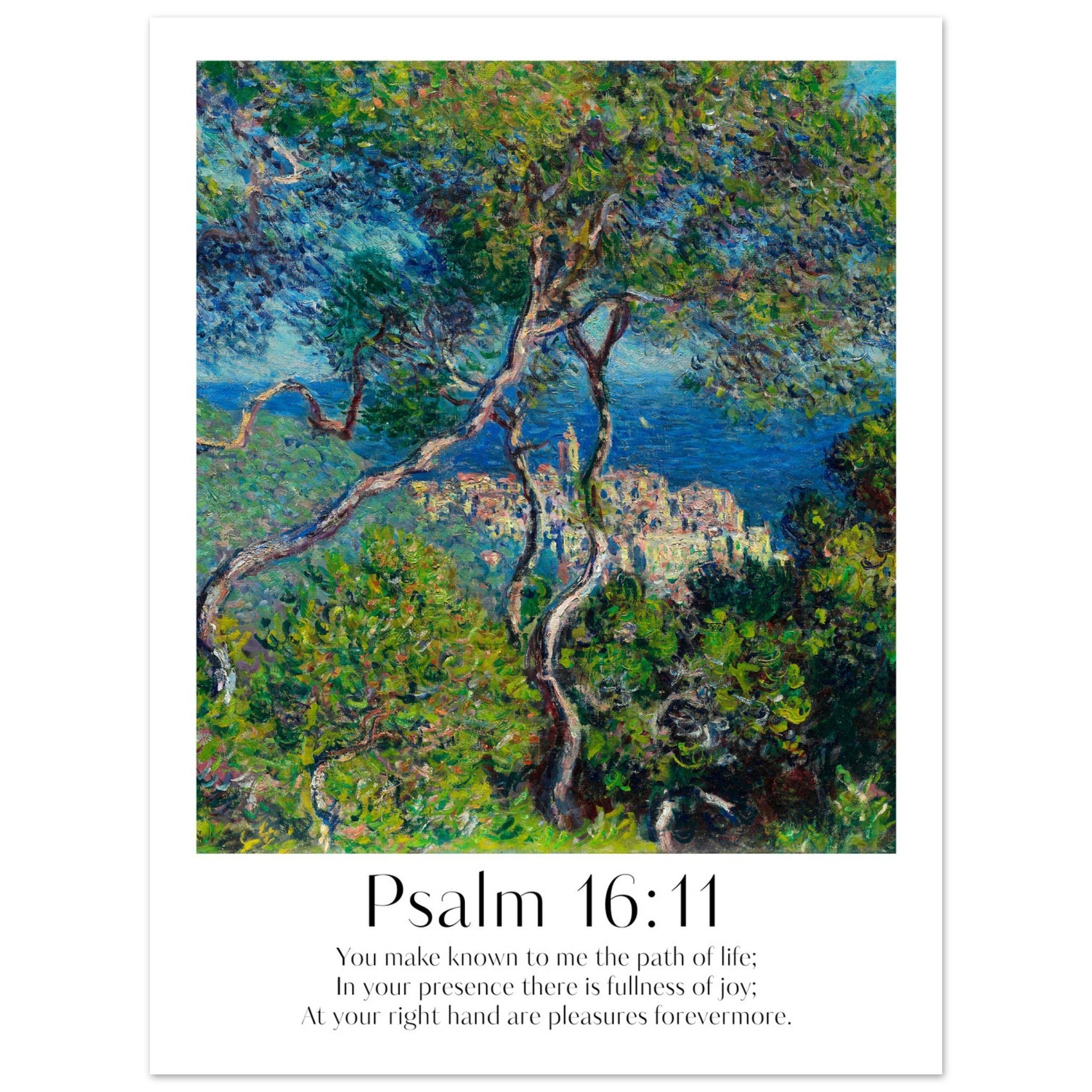 Psalm 16:11 Print - The Christian Art Company