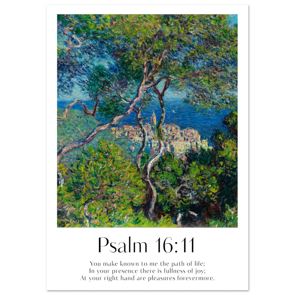 Psalm 16:11 Print - The Christian Art Company