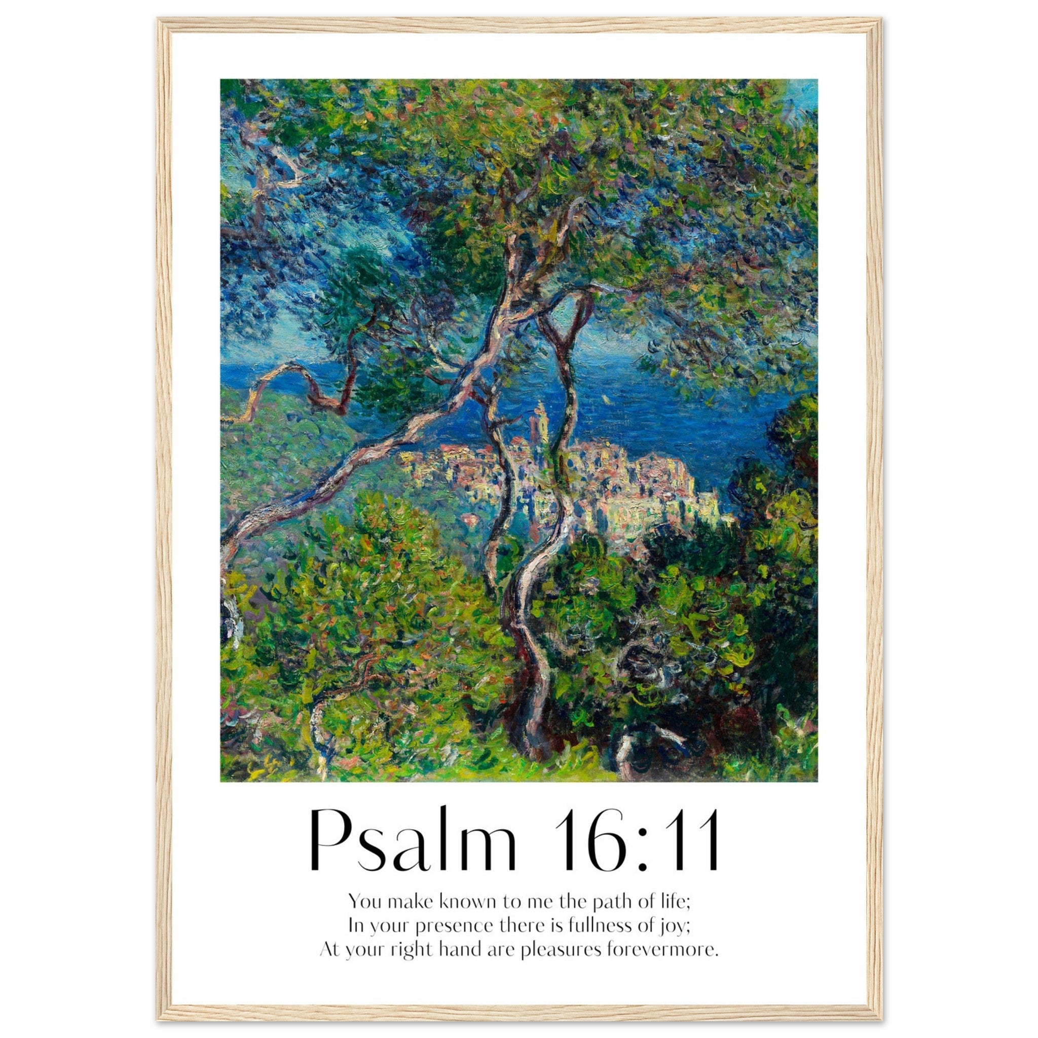 Psalm 16:11 Print - The Christian Art Company