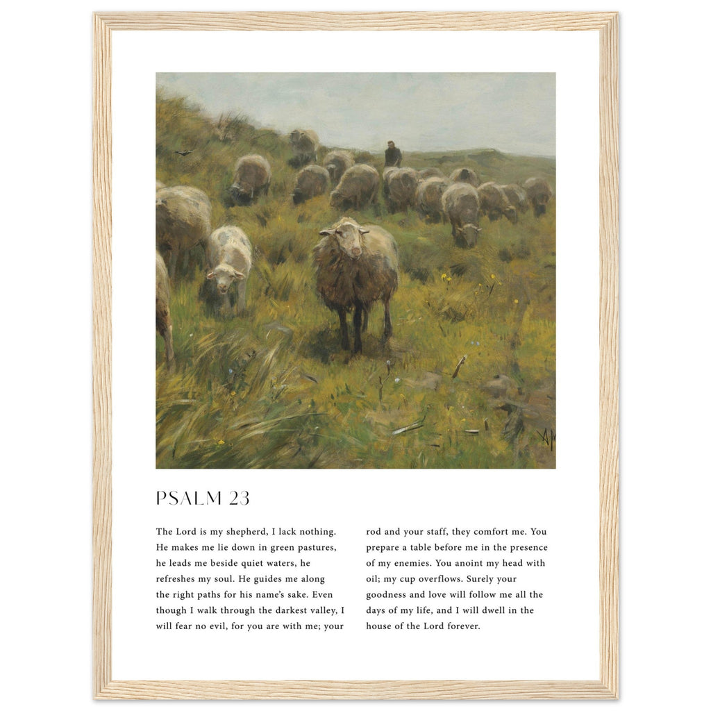 Psalm 23 Print - The Christian Art Company